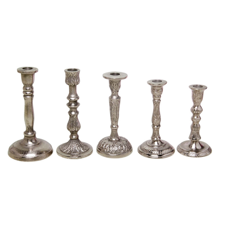 6.4'' H Metal Tabletop Candlestick