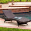 Weather - Chaise de jardin - et métal, multicolore brun, fabrication de chaise moderne réglable en métal, dossier, multicolore