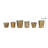 3.75'' H Glass Tabletop Votive Holder-1190422727
