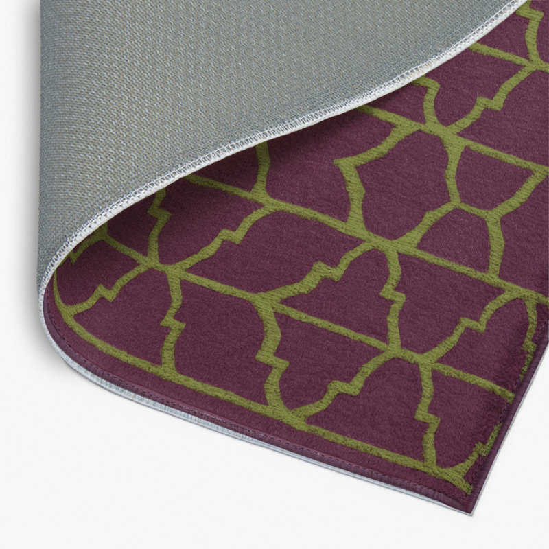 Tapis brun intérieur et extérieur Trellis, Rectangulaire 8 pi x 10 pi