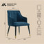 Fauteuil de salle à manger Eda-1520553514