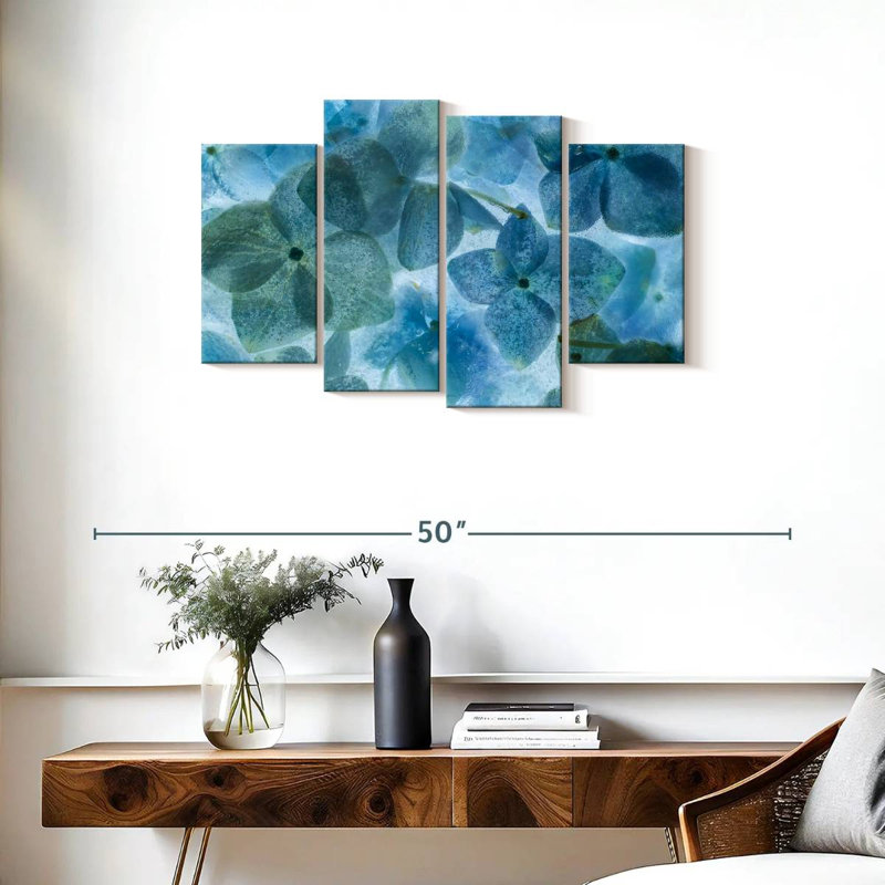 Harnek Flores En Hielo, H 22 po x l 36 po