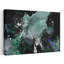 Cosmic Ocean Flow Abstract Dramatic Ethereal Ocean Wall Art Print 1 Piece Wrapped Canvas Wall Art-483989333