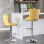 Tabourets de bar pivotants en velours-112510180-104371584-102349145