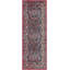Tapis performance rose / bleu / beige tissé à la machine Mizir-1328544417