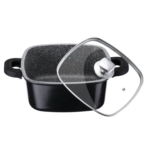 Kinelco 4 Non-stick Aluminum Cooking Pots