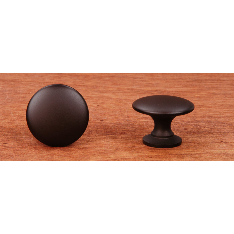 CK Series 1 1/4" Diameter Mushroom Knob, Oil Rubbed Bronze