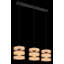 Adirah 3 - Light Matte Black Pendant