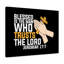 Blessed Is The Man Jeremiah 17:7 - Wrapped Canvas Print-878970651