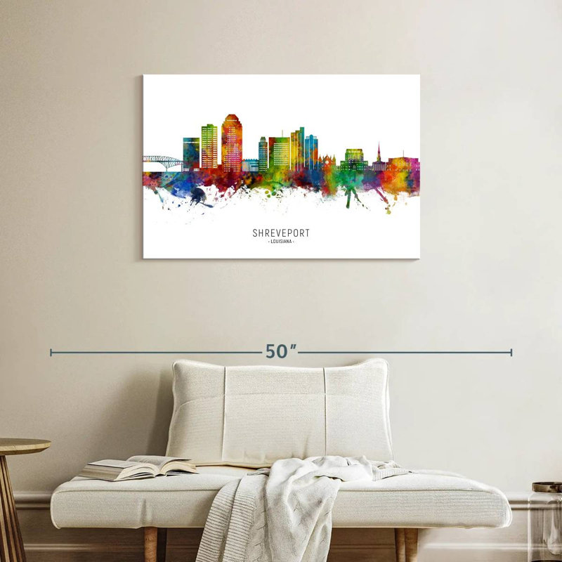 Nicci Shreveport, Louisiane, horizon I, H 24 po x l 36 po