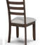 Ensemble de salle à manger 7 pièces avec table multifonctionnelle, chaises rembourrées et compartiments de rangement cachés à double extrémité, finition en bois riche, ensemble de table de salle à manger-510793895