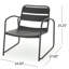 Chaise de salon simple, luxueuse et élégante-126103602