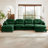 Modular Chenille  Sectional Sofa-117093354-129915679