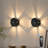 4.6in Rechargeable LED Wall Light with Remote Control