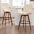 Modern Upholstered swivel counter stools-60999874-60999872-60999899
