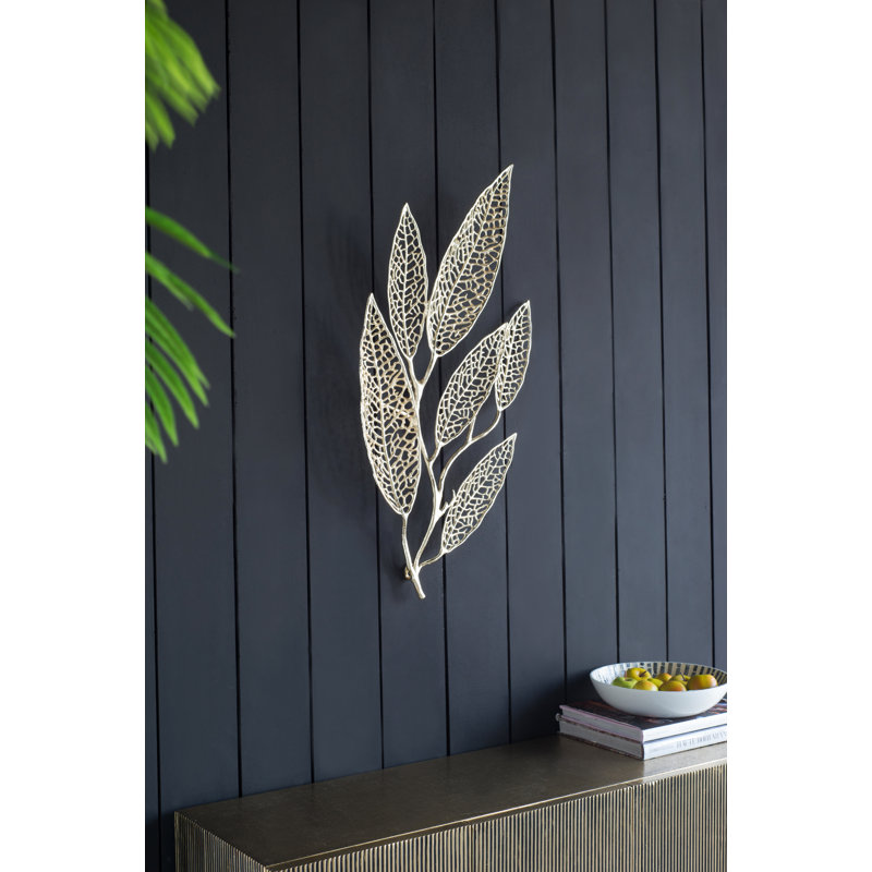 Décoration murale feuille