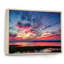 «Sunset Beach Dramatic Sky» - art mural sur toile nautique et côtier-1729490729-1729490733