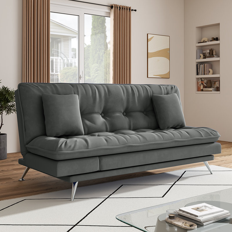Mergim 3 Seater Sleeper, Grey