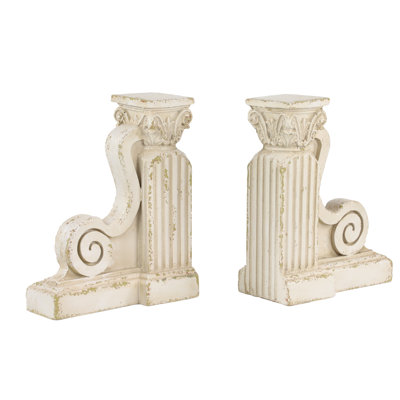 Resin Concrete Agate Non-Skid Bookends Bookend
