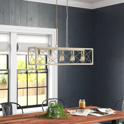 Darlington 5 - Light Kitchen Island Chandelier Dimmable Linear Chandelier