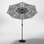 Aislynn 3m Traditional Parasol with LED Light-670096286