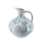 Vase en céramique bleu et blanc Bulbous