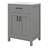 24"Bathroom Vanity Combo With Ceramic Sink, Undermount Bathroom Sink Cabinets With Flip-Out Drawer, Soft-Closing Doors