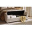 Aristides Modern 59.4" Wide Storage Bench with Two Pillows for Bedroom End of Bed King Size-77330579
