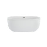 Cosi™ 59" x 32" Freestanding Soaking Acrylic Bathtub