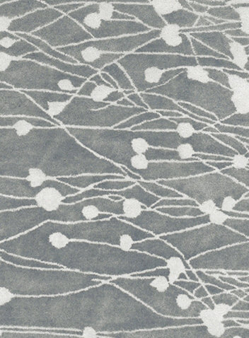 Wool Floral Indoor Rug, 9' x 13'