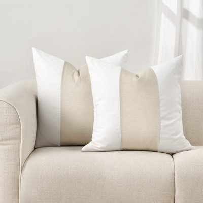 Ensemble de 2 housses de coussin en velours
