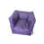Mauve 100% polyester
