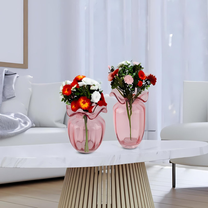 Vase de table Derizzo, Rose