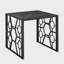 Ensemble de tables d'appoint 3 pièces Modern Modern Black Cocktail Table