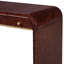 Bureau de coiffeuse élégant 3 en 1 avec miroir rabattable, finition, bois massif et rangement pour ordinateurs portables