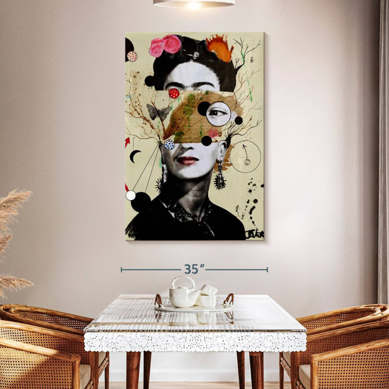 Keiraleigh Deconstructed Frida, 51" H x 34" W