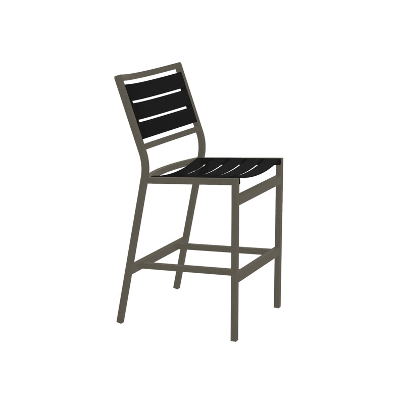Tabouret de bar 28 po Cabana Club, Obsidienne, Moka