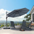 Sturdy Cantilever Parasol