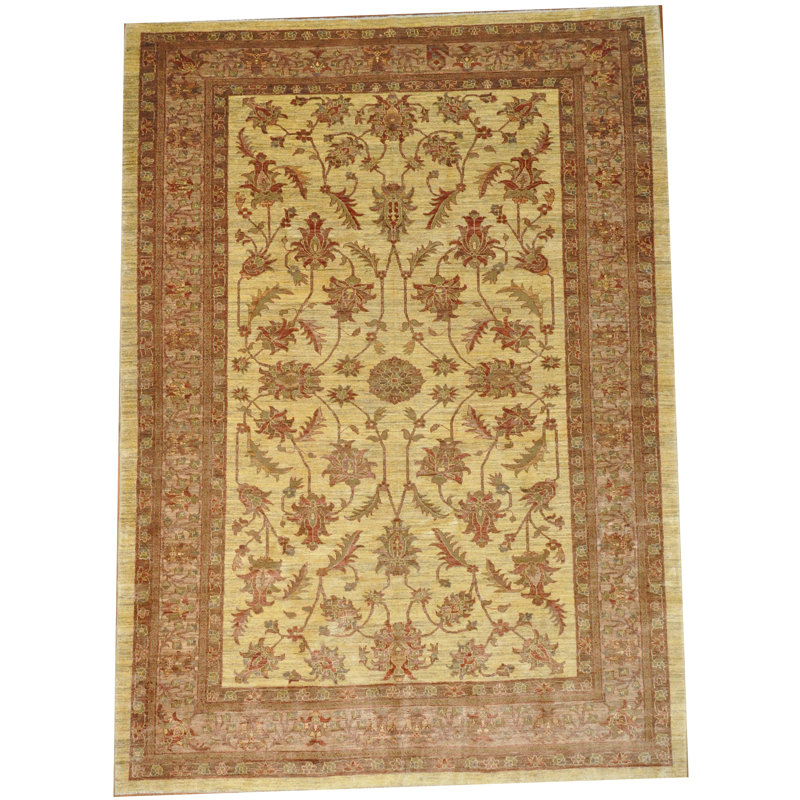 Tapis en laine noué à la main Oushak