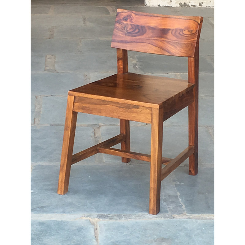 Jeddo 55cm H Solid Wood Side Chair