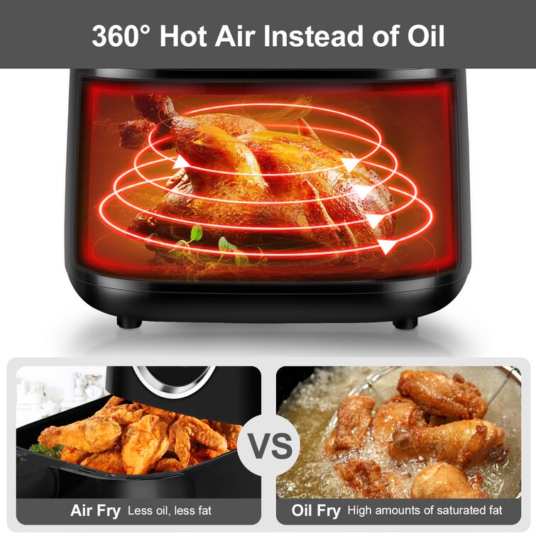 Bonsenkitchen 4.2 Liter Air Fryer