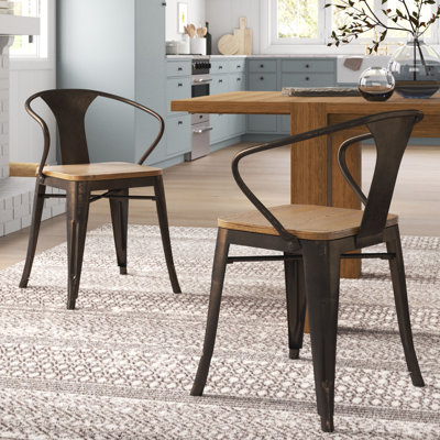 Kreig 17.5'' H Metal Side Chair