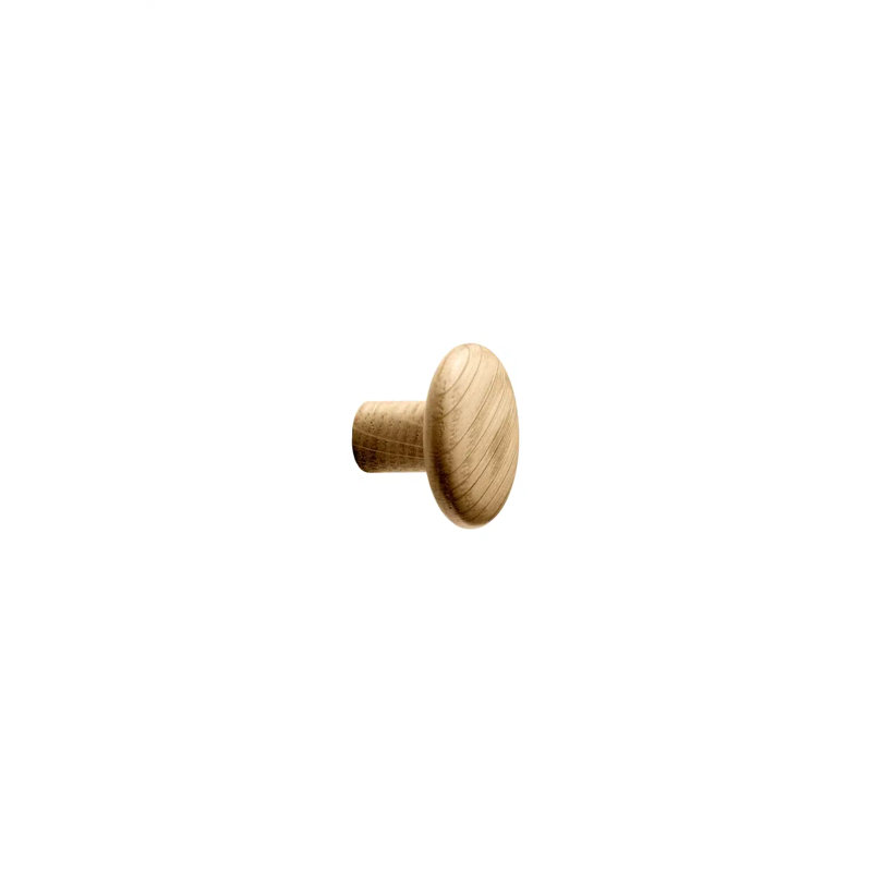 Brutus Oak Round Knob