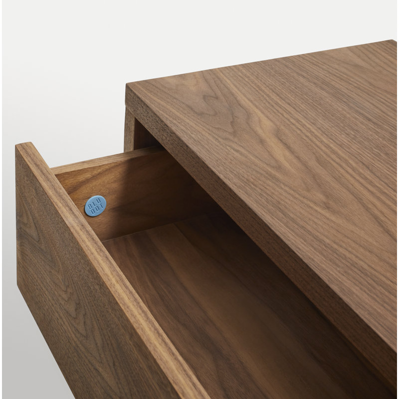 Go Forth Solid Wood Storage Bench, Walnut