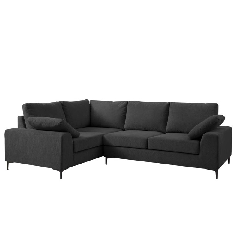 Delmond Corner Sofa, Left Hand Facing, Grey