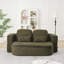 Canapé-lit 2 en 1 convertible pliable en chenille avec couverture multifonctionnelle pour salon, chambre à coucher, salon, studio-652321548