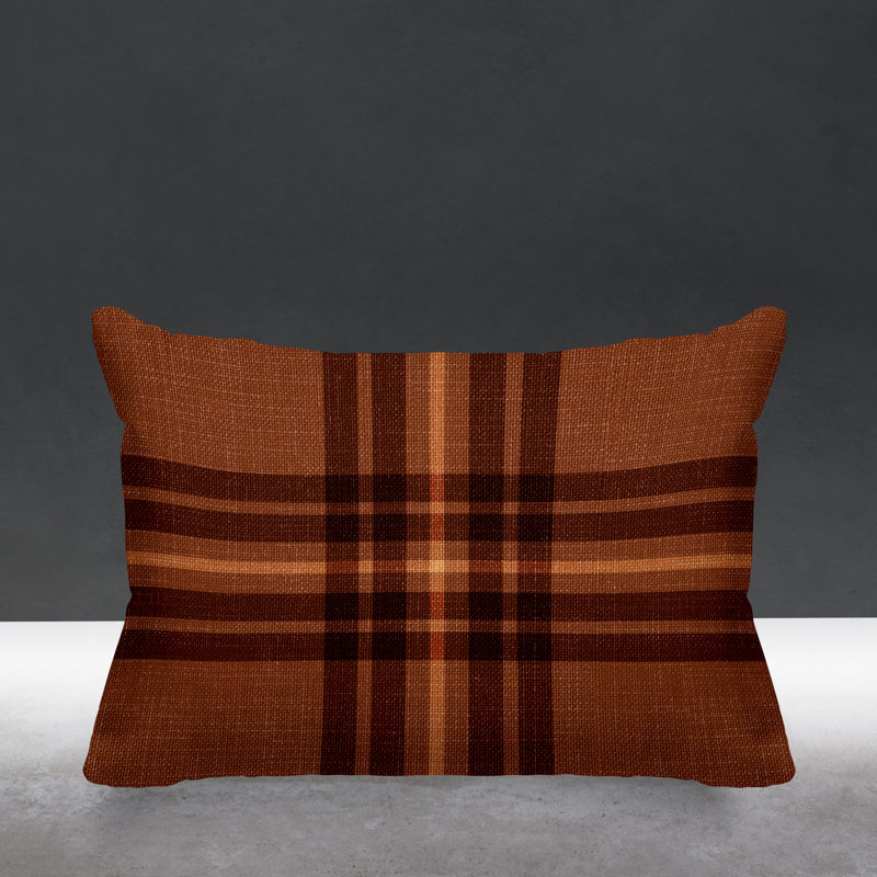 Coussin intérieur / extérieur Brady, Orange brûlé
