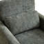 Fauteuil d'appoint moderne, fauteuil de salle à manger en tissu Boucle-1131549158