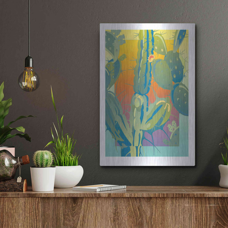" Cactus " by David Chestnutt, 16" H x 12" W