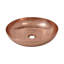 Maestro Copper Circular Vessel Bathroom Sink-2051532197